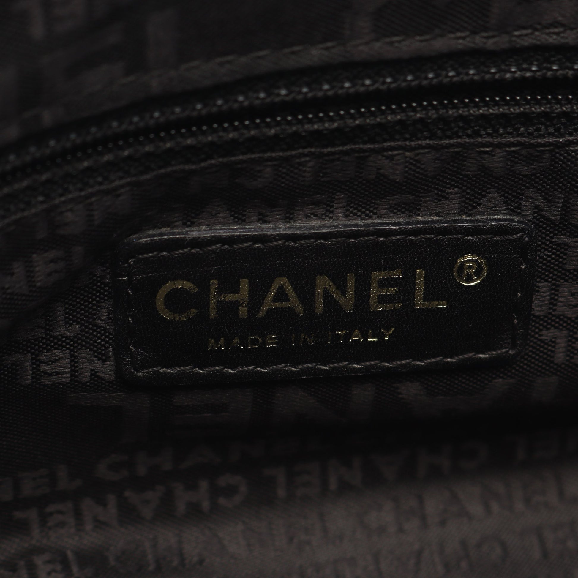 ココマーク ハンドバッグ キャビアスキン ブラック ゴールド金具 シャネル バッグ CHANEL