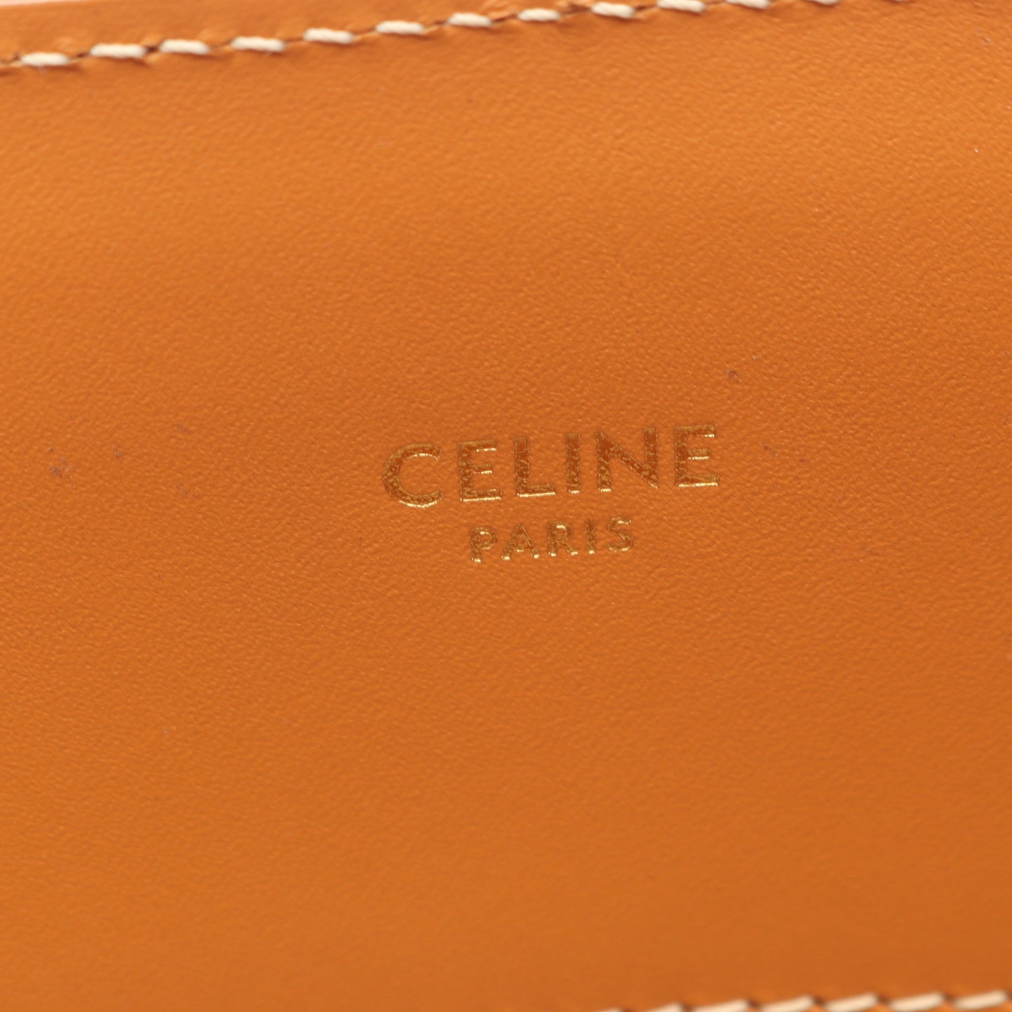 スモール バーティカル カバ 2WAY ハンドバッグ トートバッグ キャンバス レザー オフホワイト ライトブラウン セリーヌ バッグ CELINE