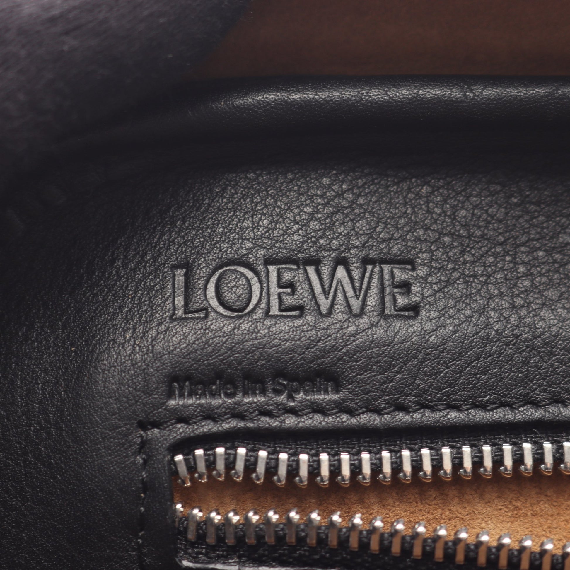 アマソナ75 2WAY ハンドバッグ レザー ブラック ロエベ バッグ LOEWE