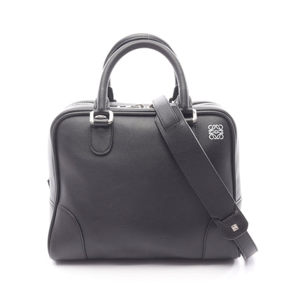 アマソナ75 2WAY ハンドバッグ レザー ブラック ロエベ バッグ LOEWE