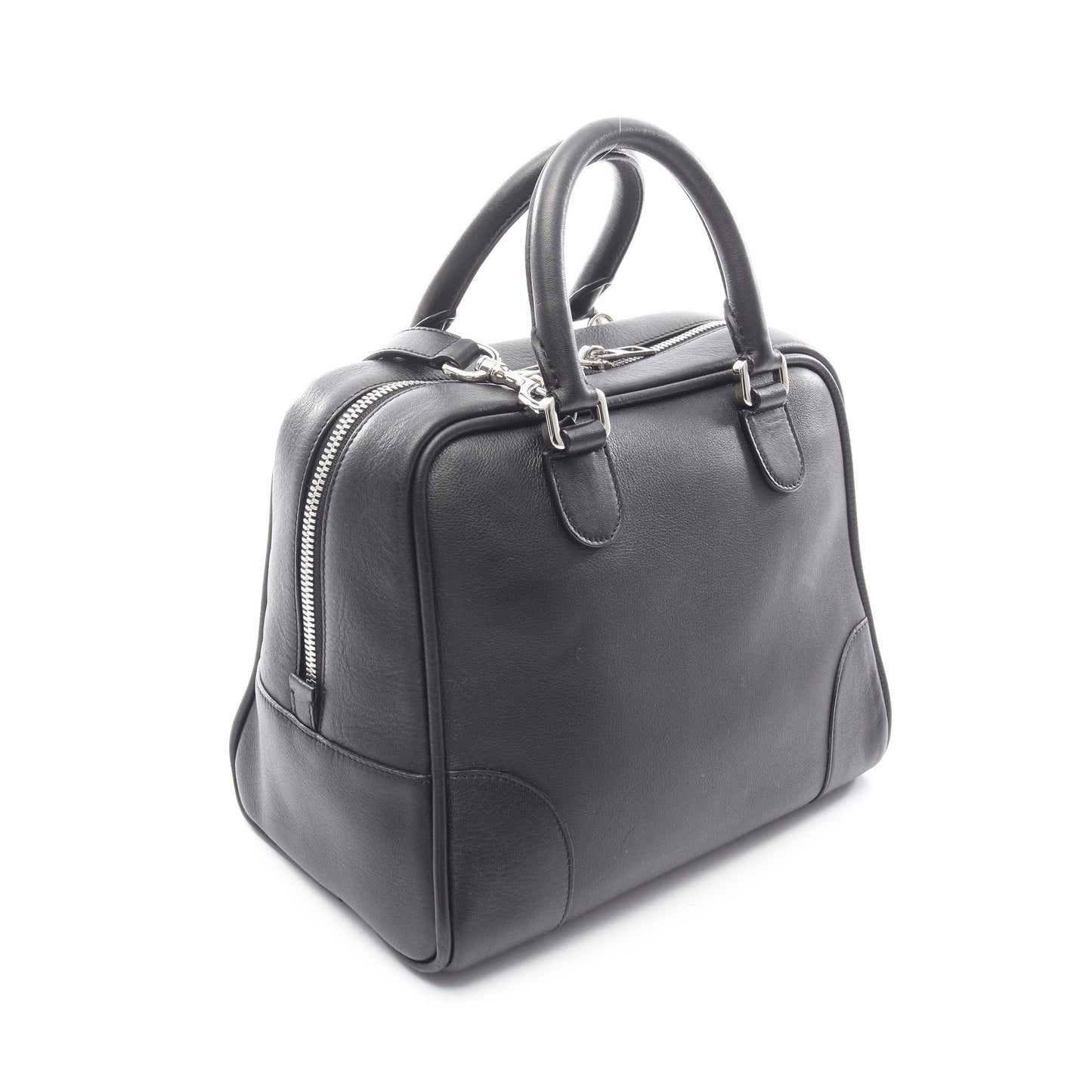アマソナ75 2WAY ハンドバッグ レザー ブラック ロエベ バッグ LOEWE