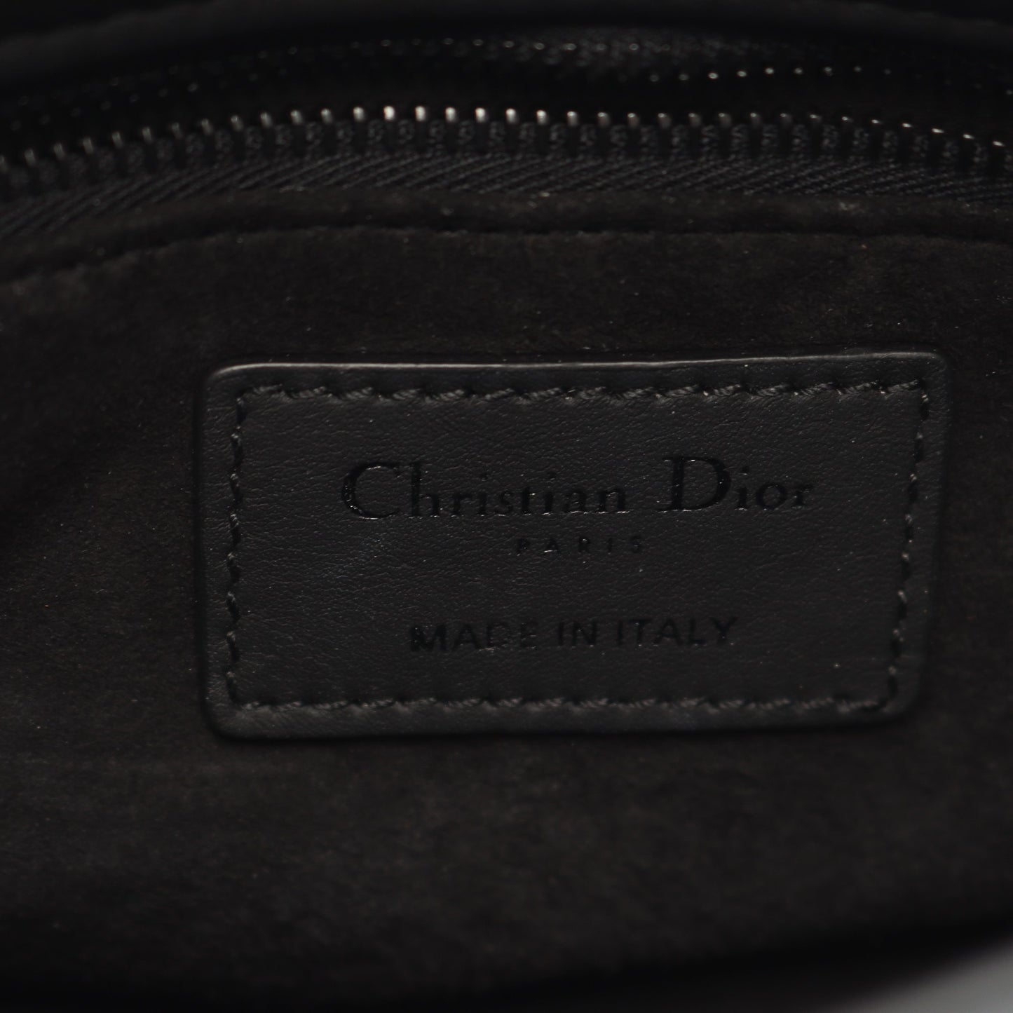 レディディオール ミニ カナージュ 2WAY ハンドバッグ レザー ブラック クリスチャンディオール バッグ Christian Dior