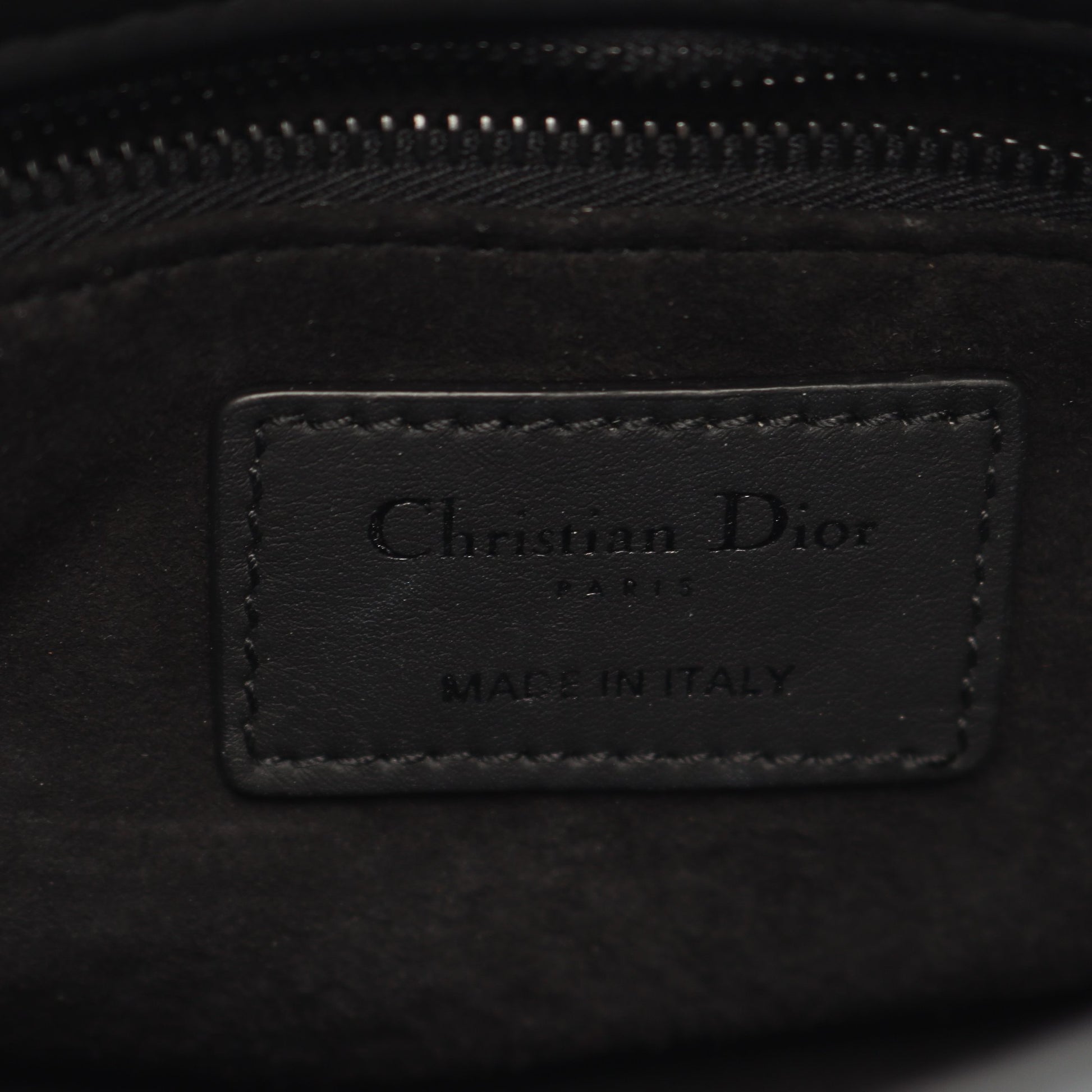 レディディオール ミニ カナージュ 2WAY ハンドバッグ レザー ブラック クリスチャンディオール バッグ Christian Dior