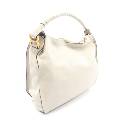 MARCIE マーシー ワンショルダーバッグ レザー ライトグレー クロエ バッグ Chloe