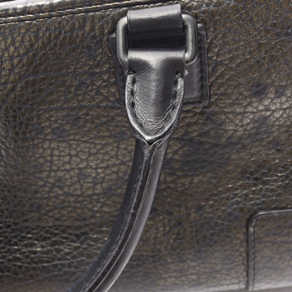 アマソナ28 ハンドバッグ レザー ダークブラウン ブラック ロエベ バッグ LOEWE