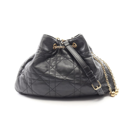 Ammi アミ チェーンショルダーバッグ レザー ブラック クリスチャンディオール バッグ Christian Dior