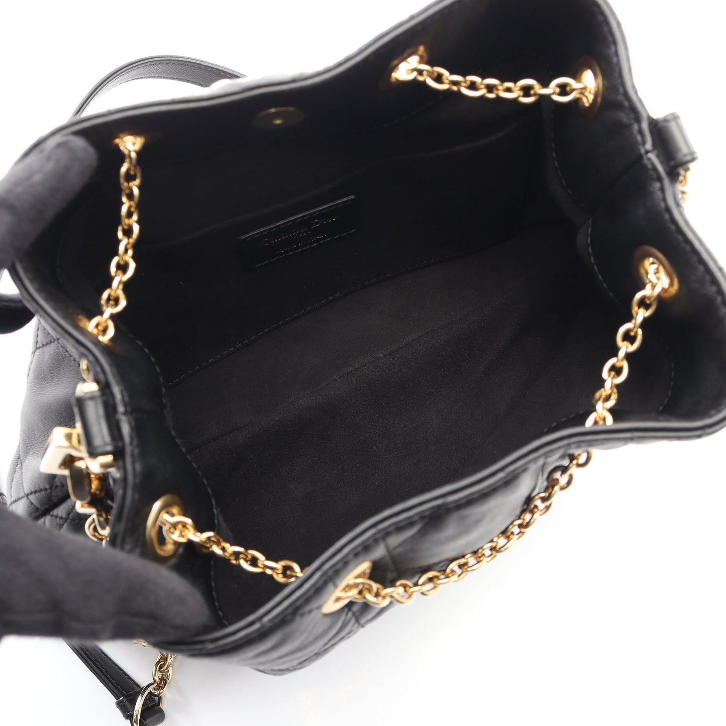 Ammi アミ チェーンショルダーバッグ レザー ブラック クリスチャンディオール バッグ Christian Dior