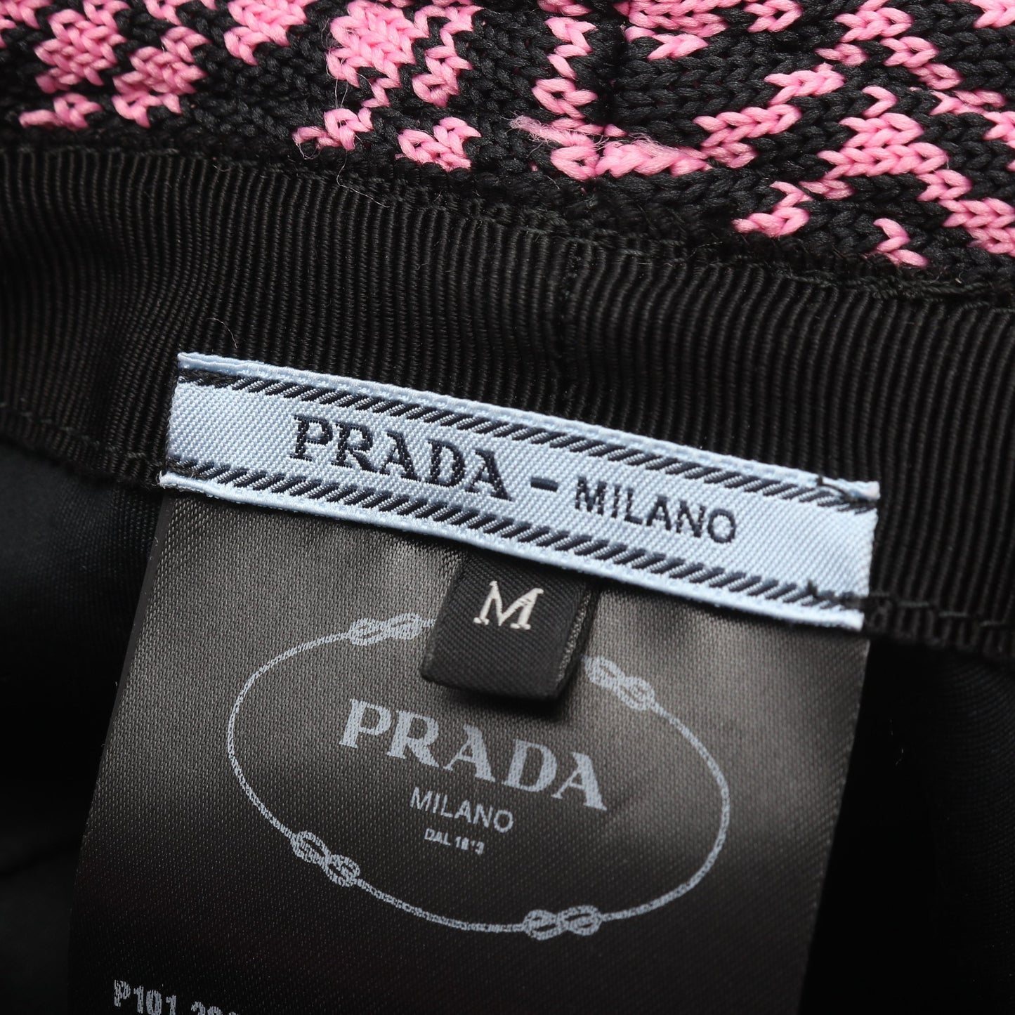 バケット ハット ブラック ピンク プラダ 財布・小物 PRADA