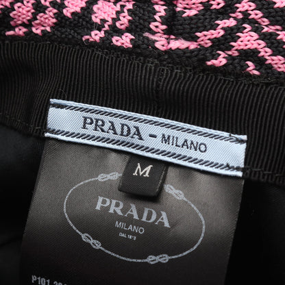 バケット ハット ブラック ピンク プラダ 財布・小物 PRADA