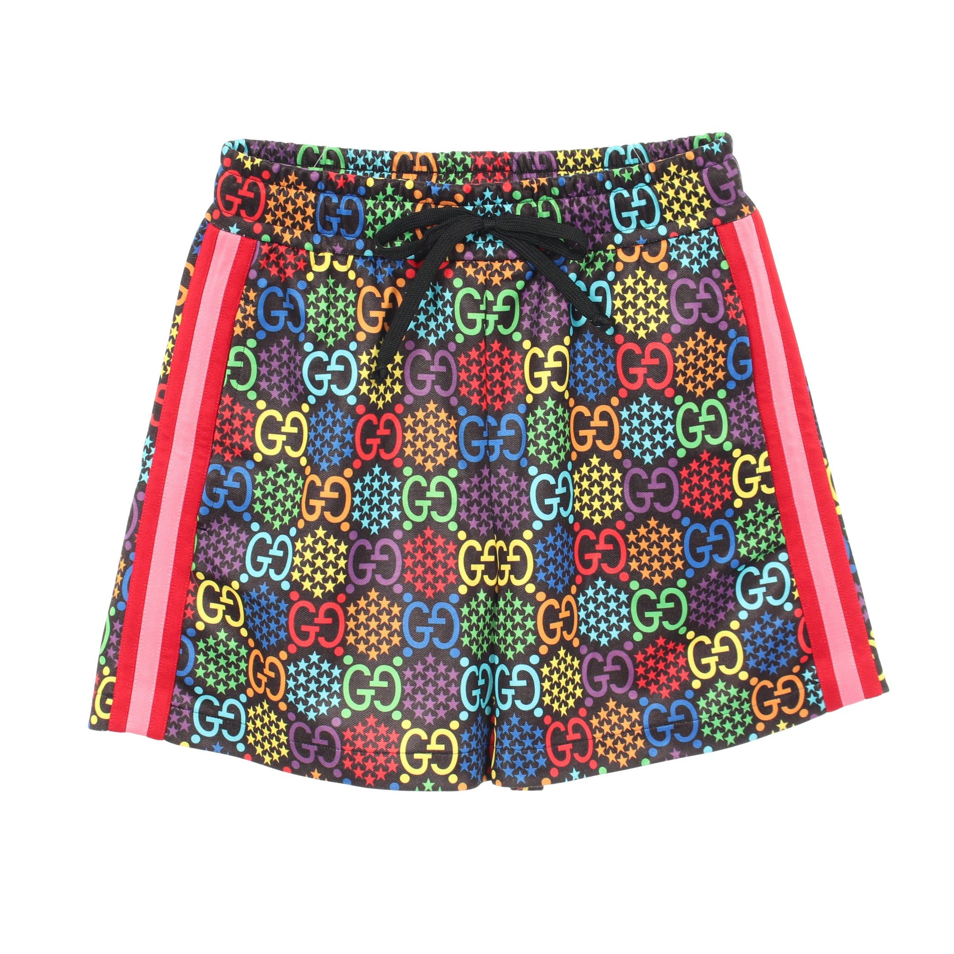 GGサイケデリック パンツ ブラック マルチカラー グッチ ボトムス GUCCI