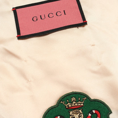GUCCI DIY 地図柄 オーダーメイド ボンバージャケット シルク マルチカラー グッチ アウター GUCCI