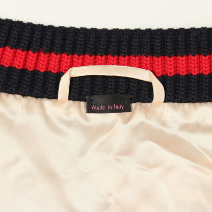 GUCCI DIY 地図柄 オーダーメイド ボンバージャケット シルク マルチカラー グッチ アウター GUCCI