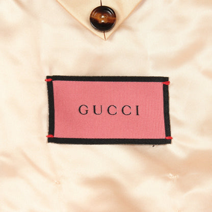 GUCCI DIY 地図柄 オーダーメイド ボンバージャケット シルク マルチカラー グッチ アウター GUCCI
