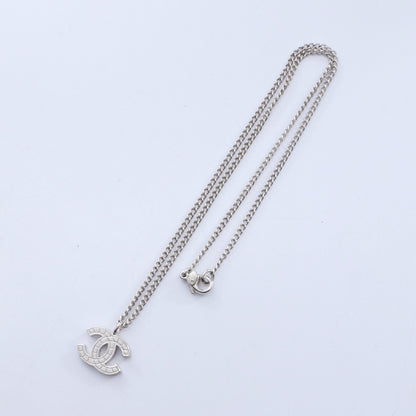 ココマーク チョコバー ネックレス シルバー 06V シャネル アクセサリー CHANEL