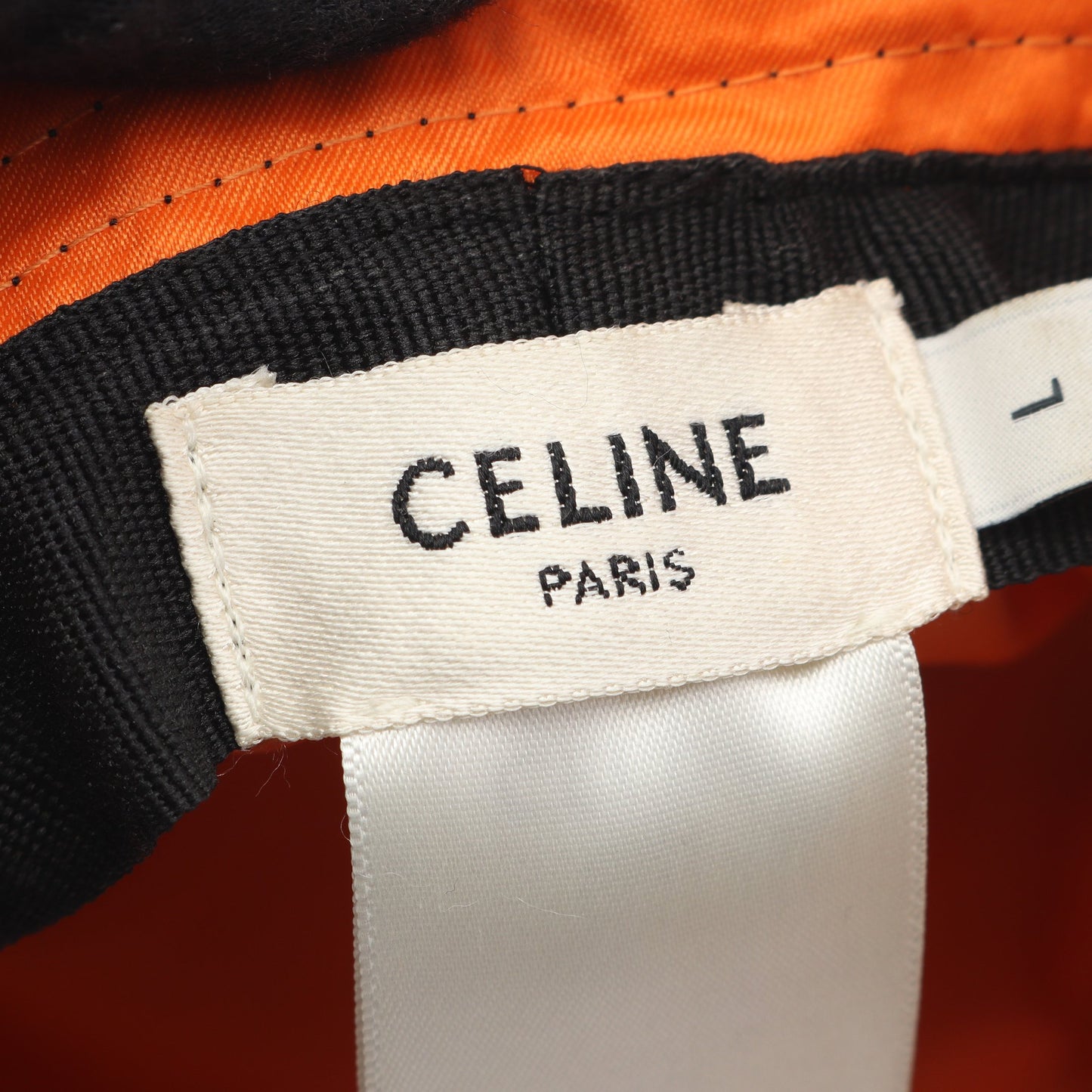 ナイロンツイル キルティング バケット 帽子 ハット ナイロン ブラック セリーヌ 財布・小物 CELINE