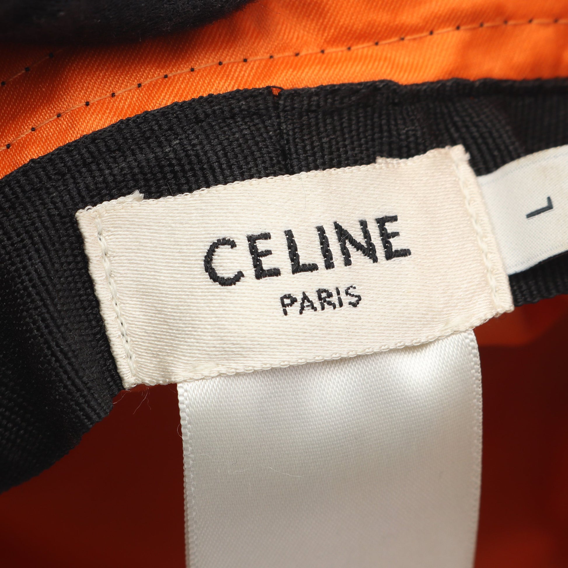 ナイロンツイル キルティング バケット 帽子 ハット ナイロン ブラック セリーヌ 財布・小物 CELINE