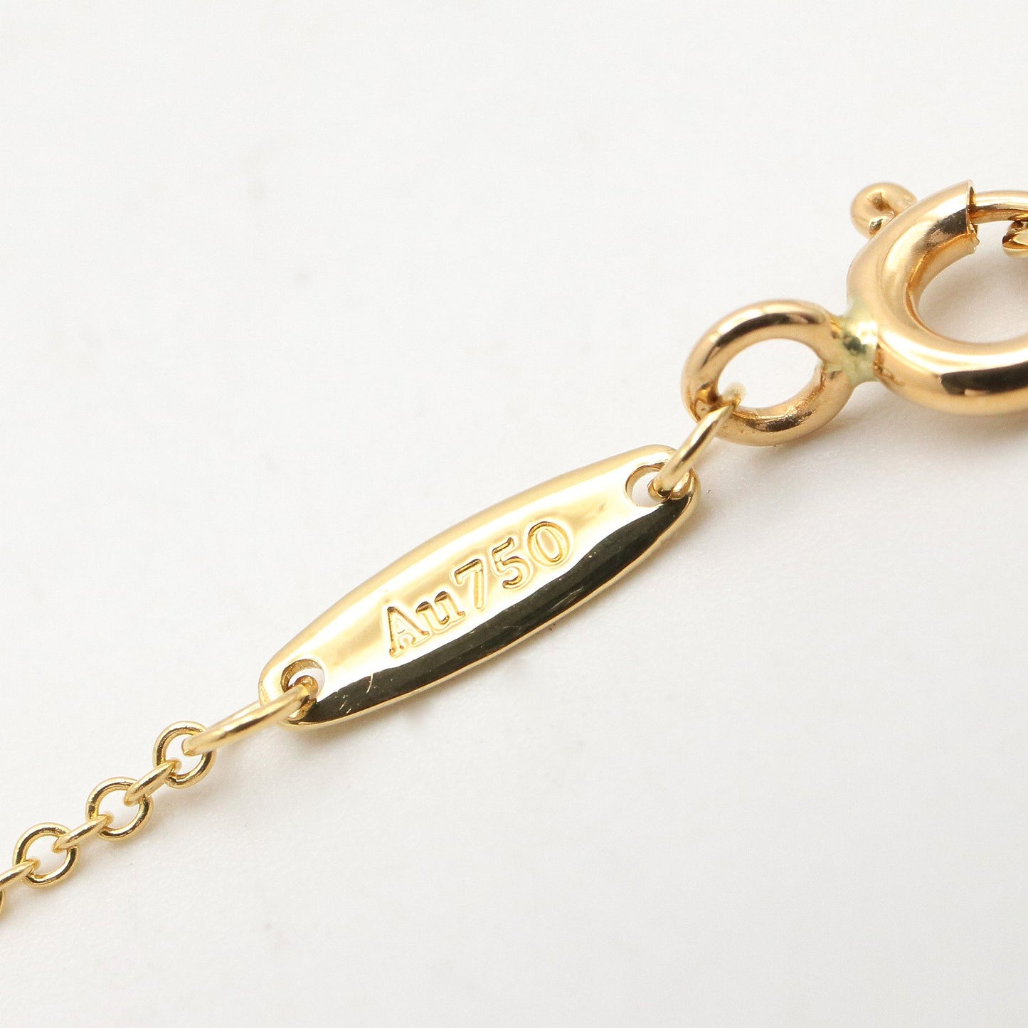 バイザヤード ネックレス ネックレス K18YG ダイヤモンド クリア イエローゴールド ティファニー アクセサリー TIFFANY & Co.