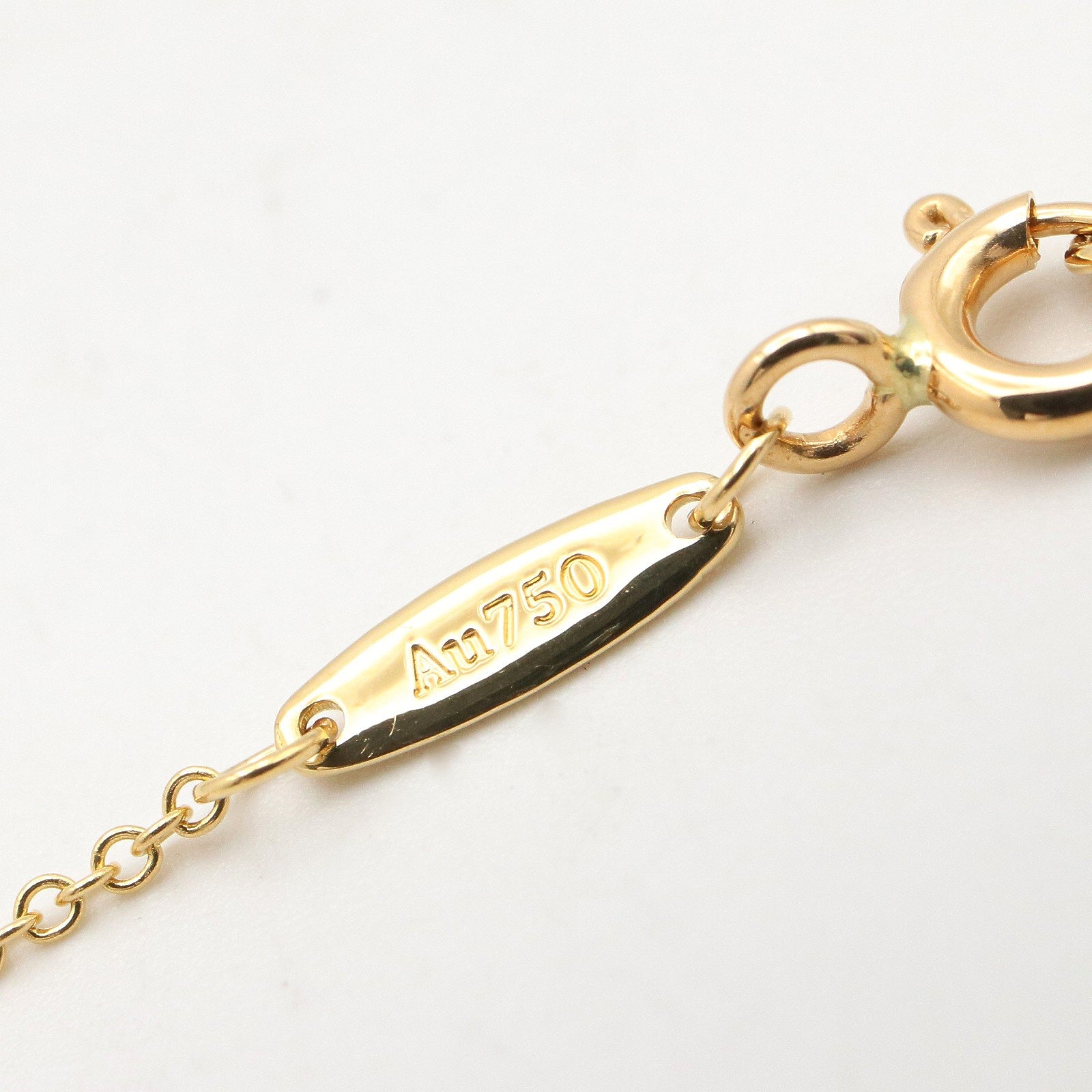 バイザヤード ネックレス ネックレス K18YG ダイヤモンド クリア イエローゴールド ティファニー アクセサリー TIFFANY & Co.