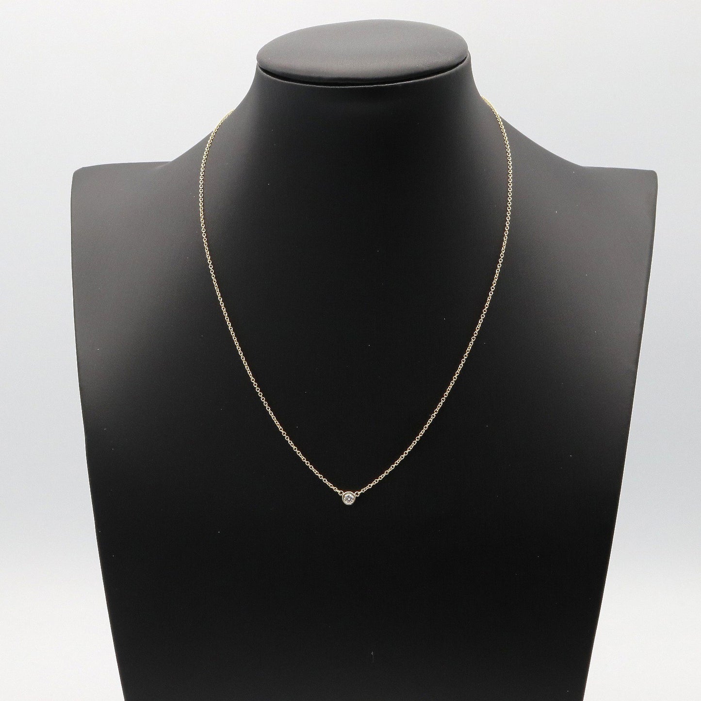 バイザヤード ネックレス ネックレス K18YG ダイヤモンド クリア イエローゴールド ティファニー アクセサリー TIFFANY & Co.