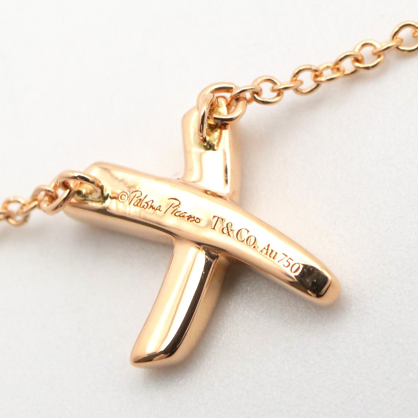 キス ネックレス ネックレス K18PG ゴールド ピンクゴールド ティファニー アクセサリー TIFFANY & Co.