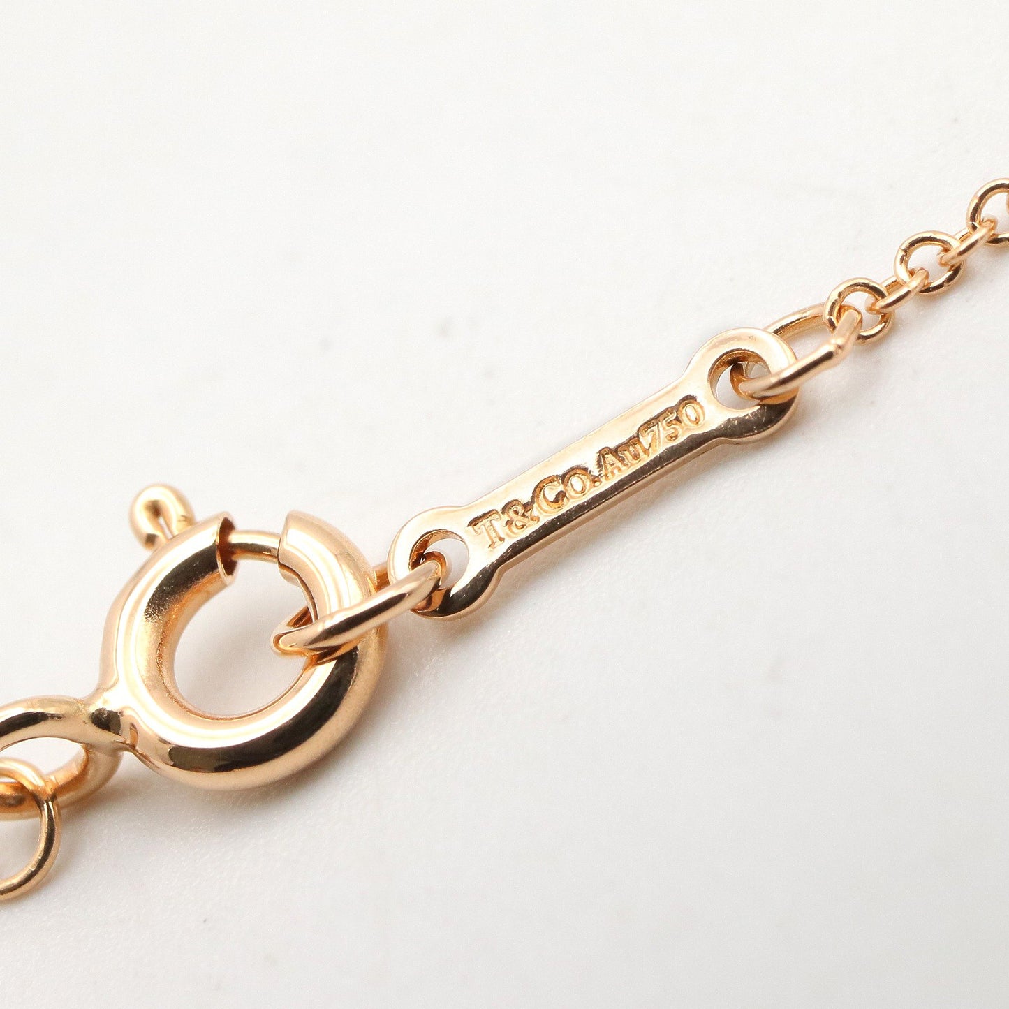 キス ネックレス ネックレス K18PG ゴールド ピンクゴールド ティファニー アクセサリー TIFFANY & Co.