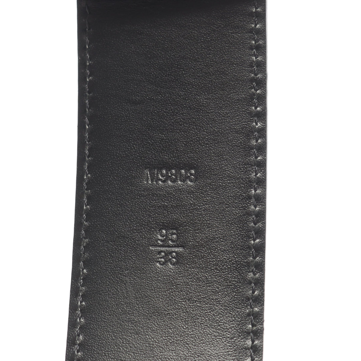サンチュール LV イニシアル ダミエグラフィット ベルト PVC ブラック 