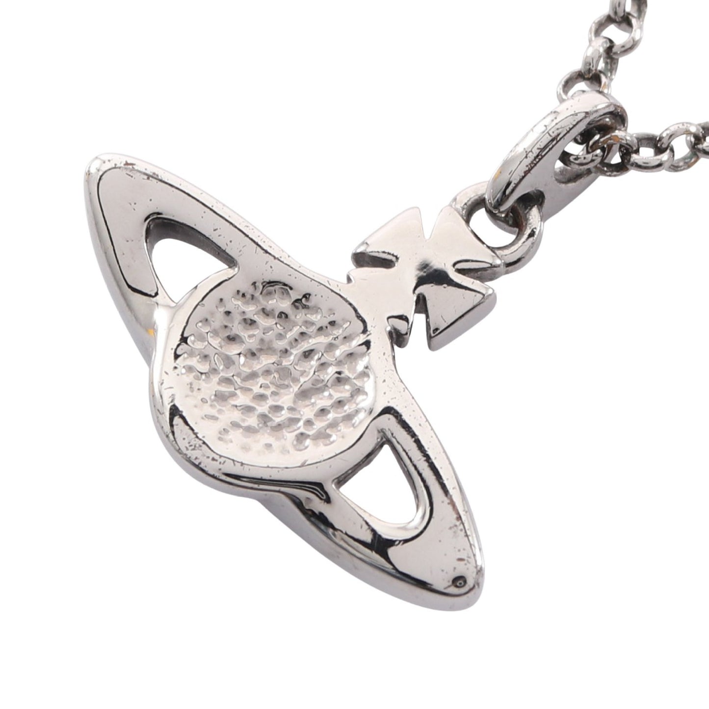 MINI BAS RELIEF ORB PENDANT ネックレス ラインストーン シルバー ヴィヴィアンウエストウッド アクセサリー Vivienne Westwood