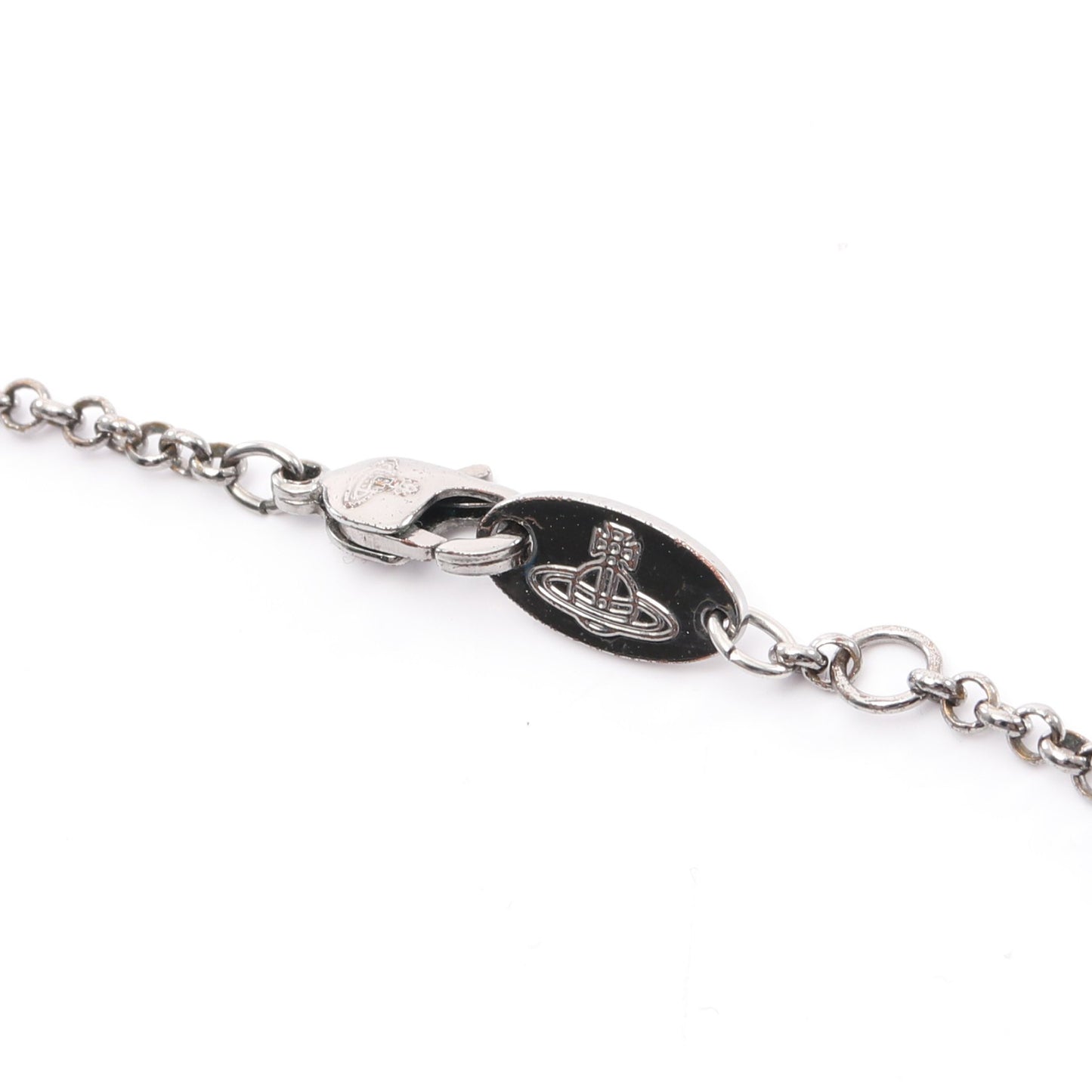 MINI BAS RELIEF ORB PENDANT ネックレス ラインストーン シルバー ヴィヴィアンウエストウッド アクセサリー Vivienne Westwood