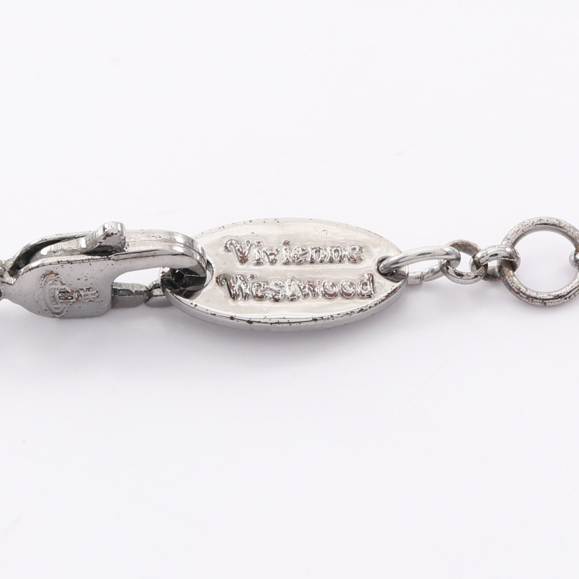 MINI BAS RELIEF ORB PENDANT ネックレス ラインストーン シルバー ヴィヴィアンウエストウッド アクセサリー Vivienne Westwood