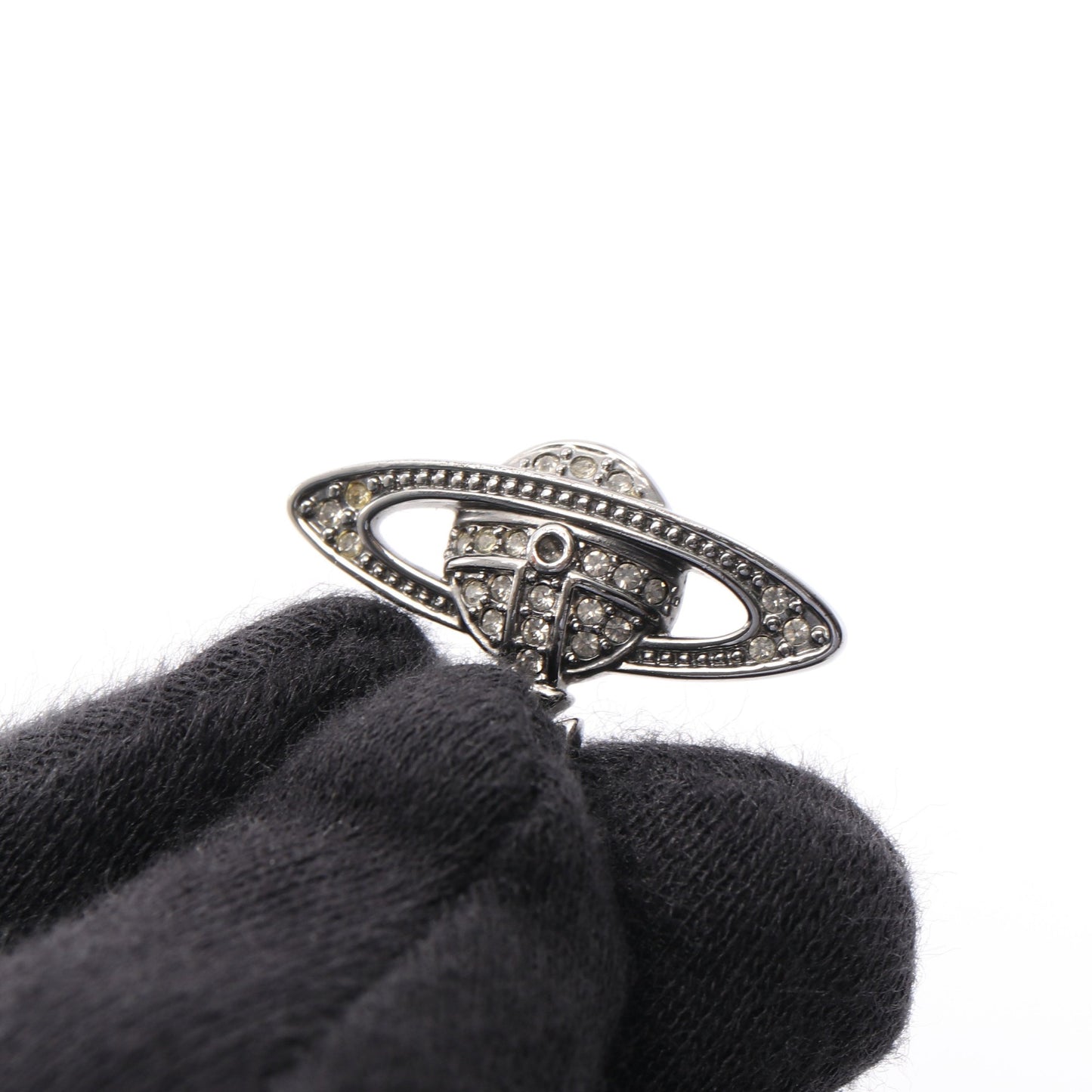 MINI BAS RELIEF ORB PENDANT ネックレス ラインストーン シルバー ヴィヴィアンウエストウッド アクセサリー Vivienne Westwood