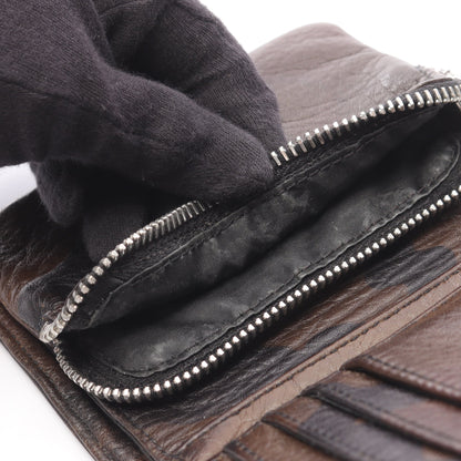 JOEY カモフラージュ 二つ折り財布 レザー ブラック クロムハーツ 財布・小物 Chrome Hearts