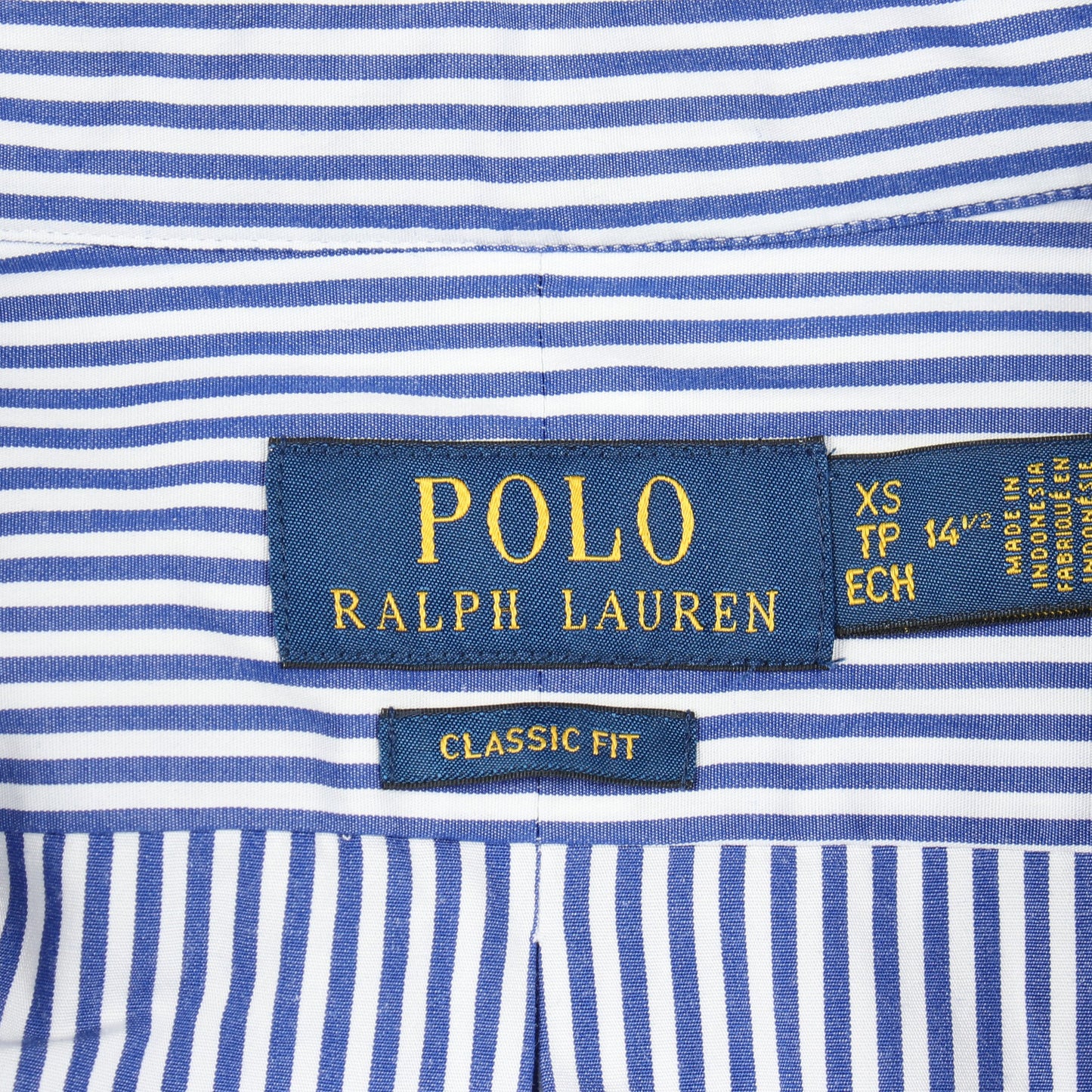 クラシックフィット ボタンダウン ストライプ シャツ コットン ホワイト ブルー ポロラルフローレン トップス Polo Ralph Lauren