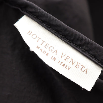 イントレチャート 2WAY ボストンバッグ ナイロン レザー ブラック ボッテガヴェネタ バッグ BOTTEGA VENETA