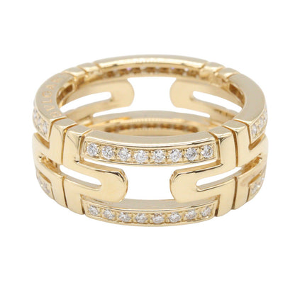 パレンテシ スモール ダイヤ リング リング 指輪 K18YG ダイヤモンド イエローゴールド クリア ブルガリ アクセサリー BVLGARI