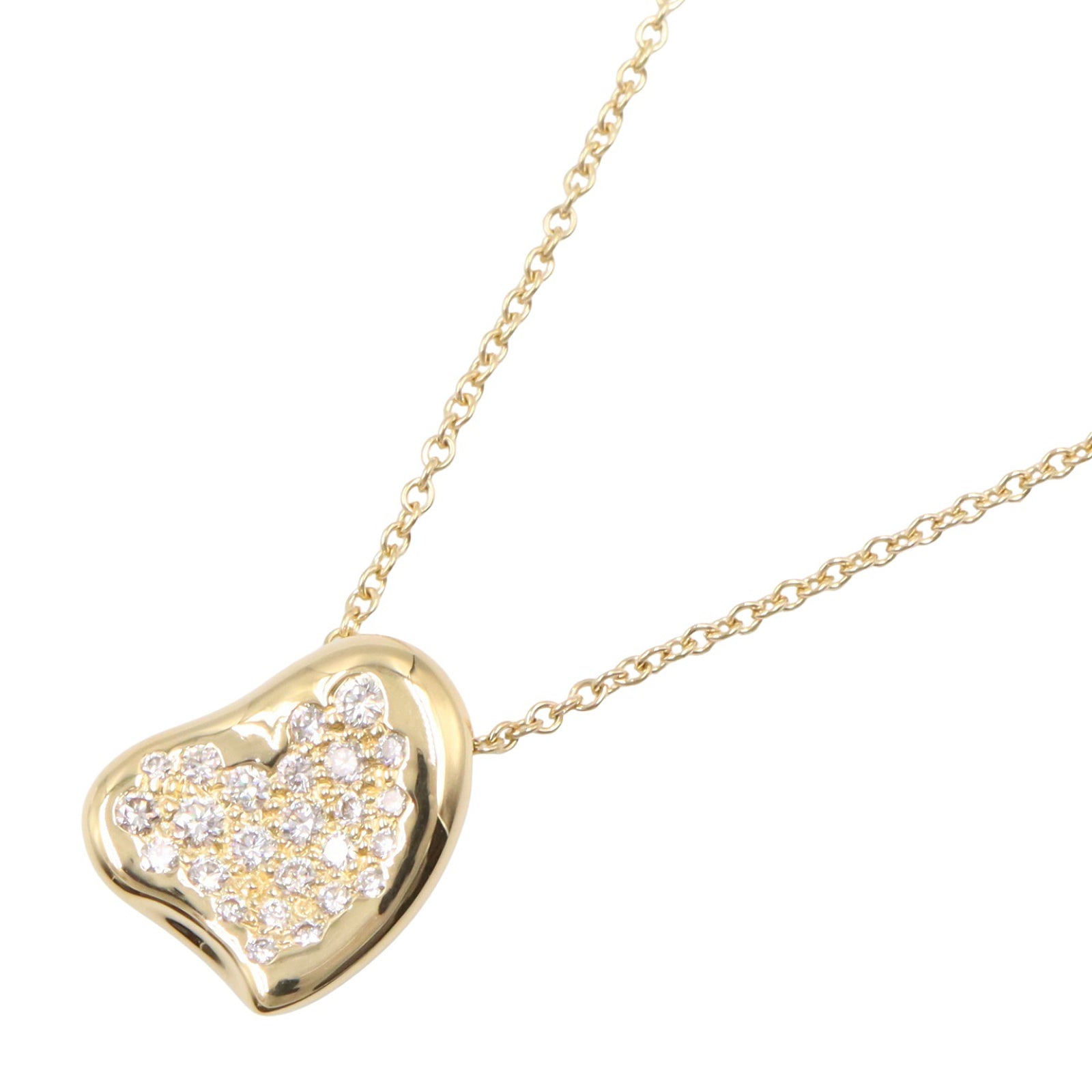 フルハート ダイヤ ネックレス ネックレス K18YG ダイヤモンド イエローゴールド クリア ティファニー アクセサリー TIFFANY & Co.