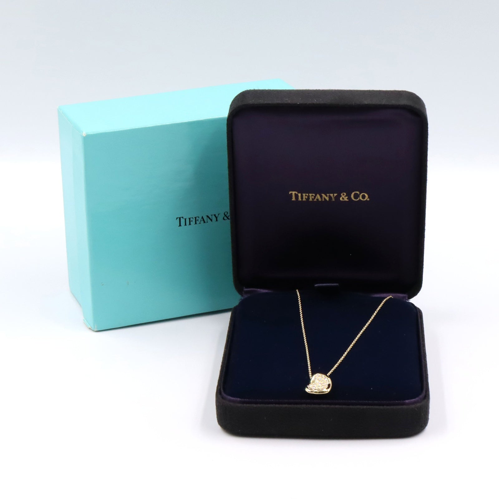 フルハート ダイヤ ネックレス ネックレス K18YG ダイヤモンド イエローゴールド クリア ティファニー アクセサリー TIFFANY & Co.
