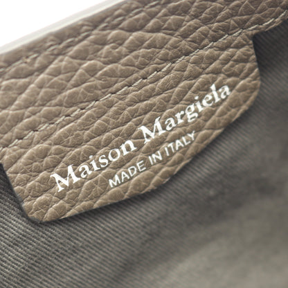5AC 2WAY ハンドバッグ トートバッグ キャンバス レザー グレー メゾンマルジェラ11 バッグ Maison Margiela 11