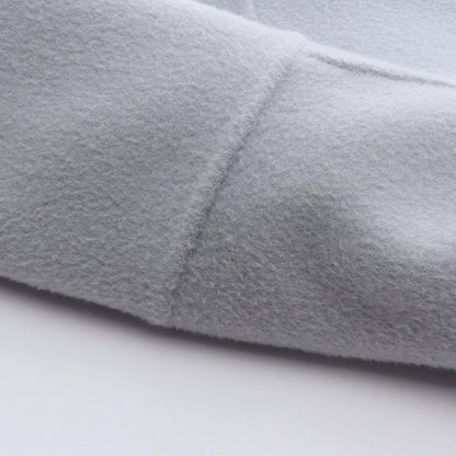 CUCITO A MANO フード付き コート ウール ライトブルー マックスマーラウィークエンド アウター Max Mara Weekend