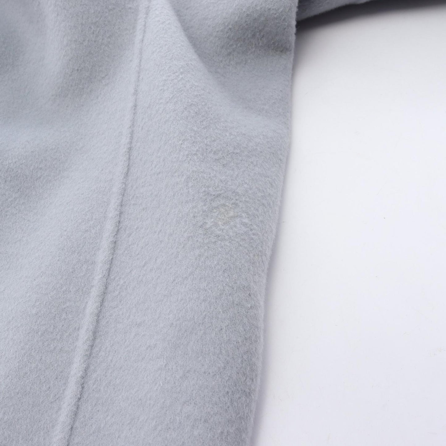 CUCITO A MANO フード付き コート ウール ライトブルー マックスマーラウィークエンド アウター Max Mara Weekend