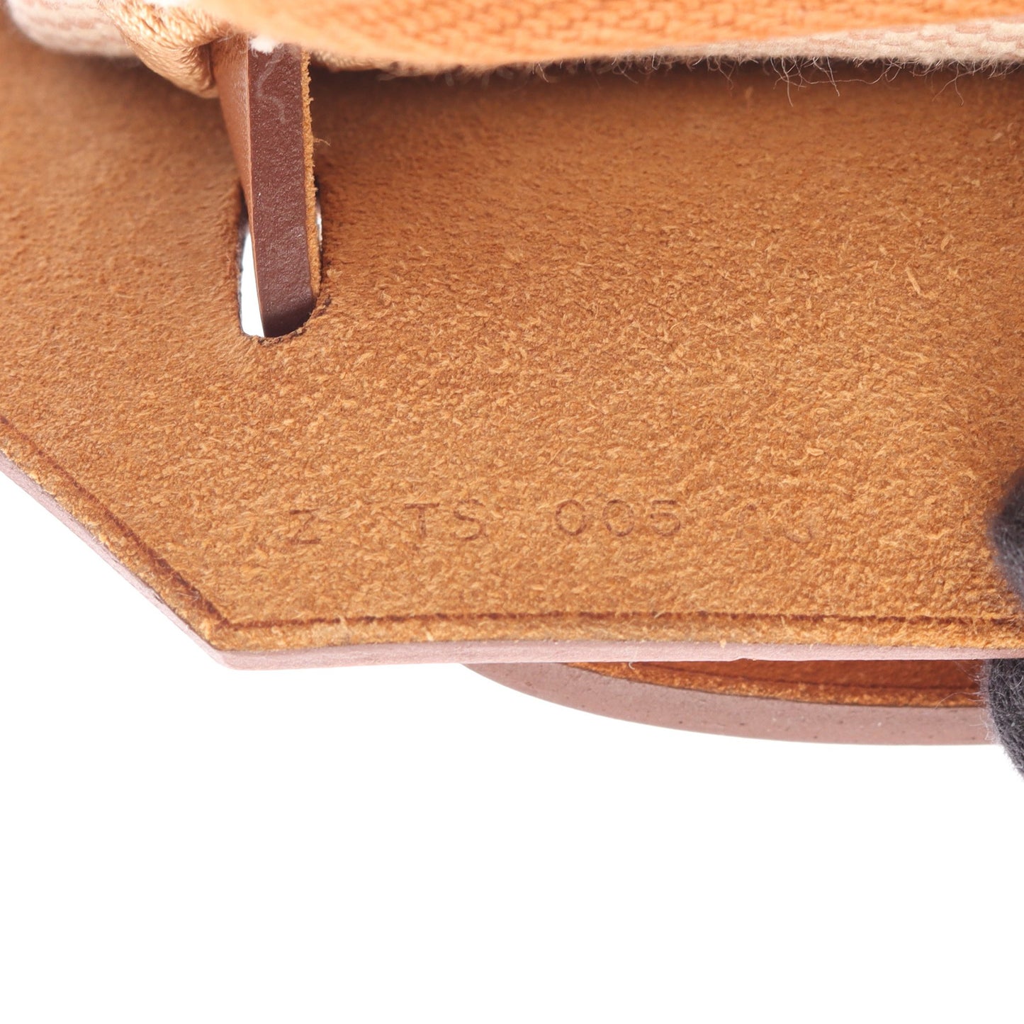 エールバッグジップアドPM エクリュ ナチュラル バックパック リュックサック トワルアッシュ ヴァッシュハンター ベージュ ライトブラウン シルバー金具 Z刻印 エルメス