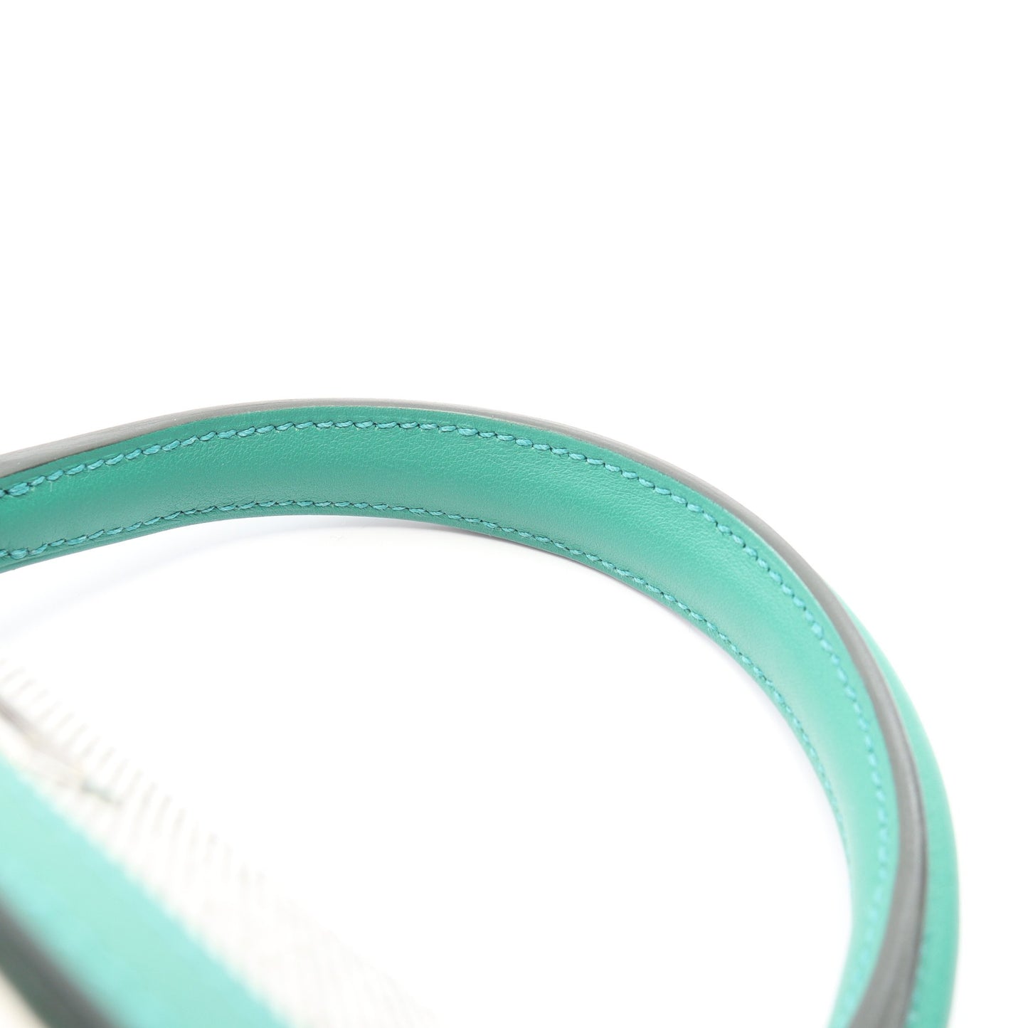 ケリー25 エクリュ ヴェールヴェルティゴ 外縫い 2WAY ハンドバッグ トワルアッシュ ヴォースイフト ライトグレー グリーン シルバー金具 W刻印 エルメス