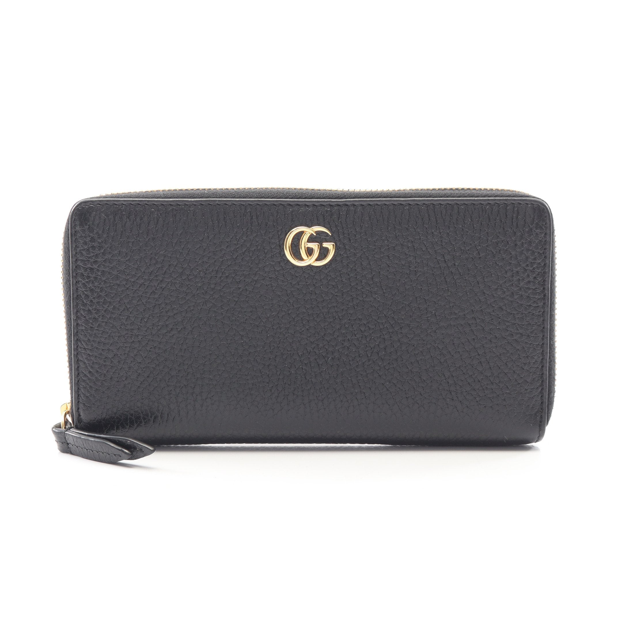 GUCCI(グッチ) ⁄ 長財布⁄レザー⁄BLK⁄黒⁄443123・2149⁄GGマーモント