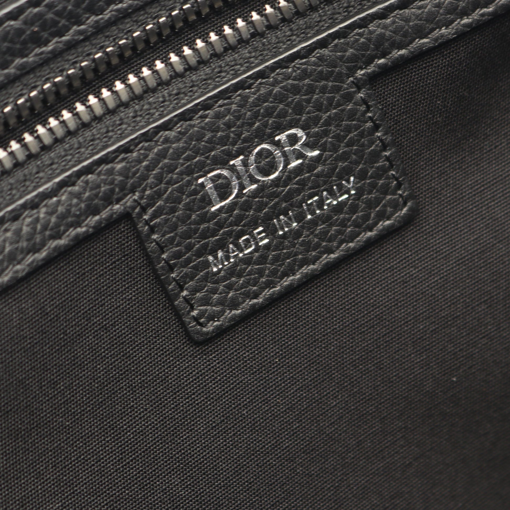 Weekender 40 ウィークエンダー オブリーク ジャカード 2WAY ボストンバッグ キャンバス レザー ブラック クリスチャンディオール バッグ Christian Dior