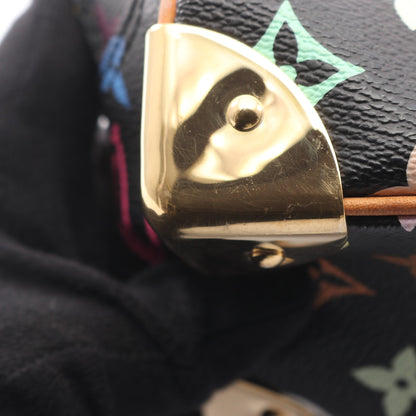 トゥルーヴィル モノグラムマルチカラー ノワール ハンドバッグ PVC レザー ブラック ルイヴィトン バッグ LOUIS VUITTON