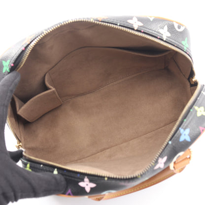 トゥルーヴィル モノグラムマルチカラー ノワール ハンドバッグ PVC レザー ブラック ルイヴィトン バッグ LOUIS VUITTON