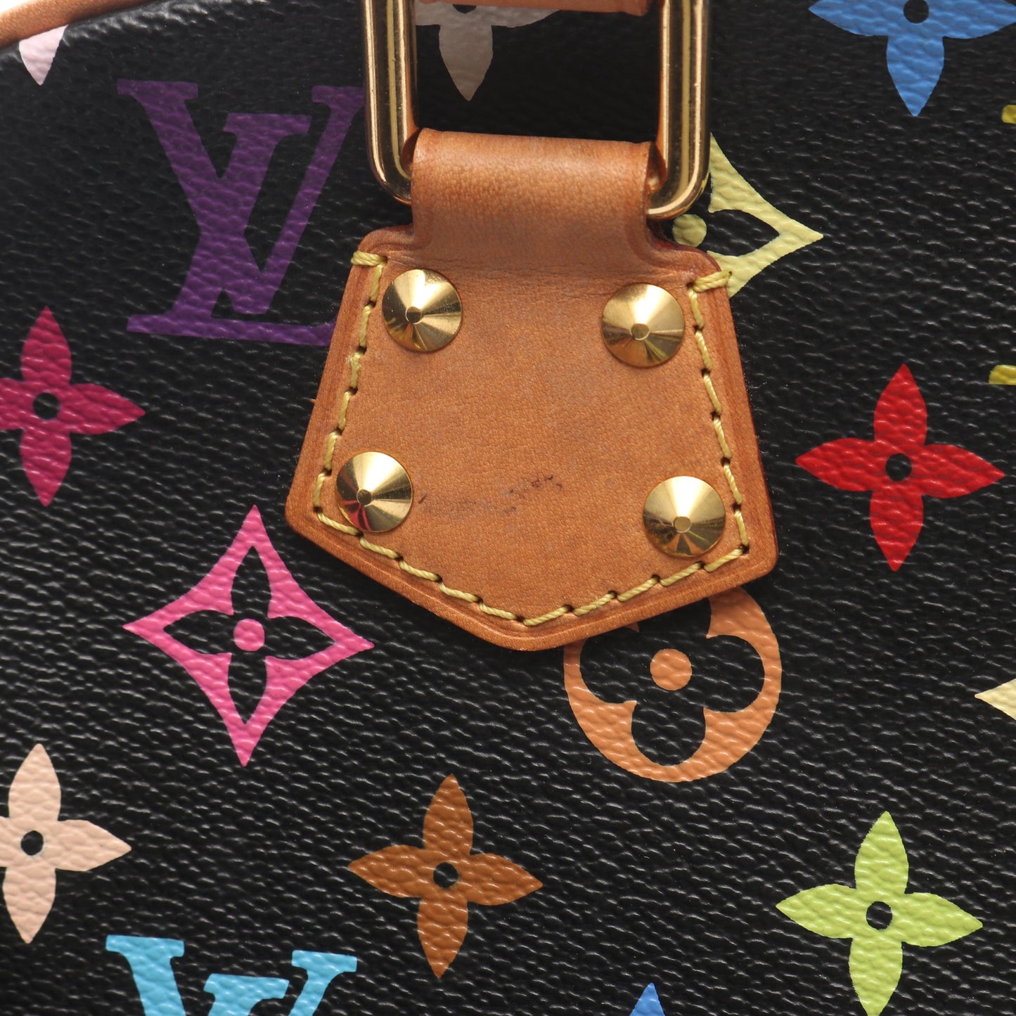 トゥルーヴィル モノグラムマルチカラー ノワール ハンドバッグ PVC レザー ブラック ルイヴィトン バッグ LOUIS VUITTON
