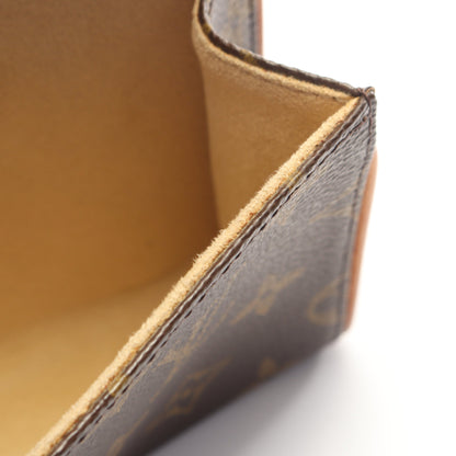 ポシェットフロランティーヌ モノグラム ボディバッグ ウエストバッグ PVC レザー ブラウン ルイヴィトン バッグ LOUIS VUITTON
