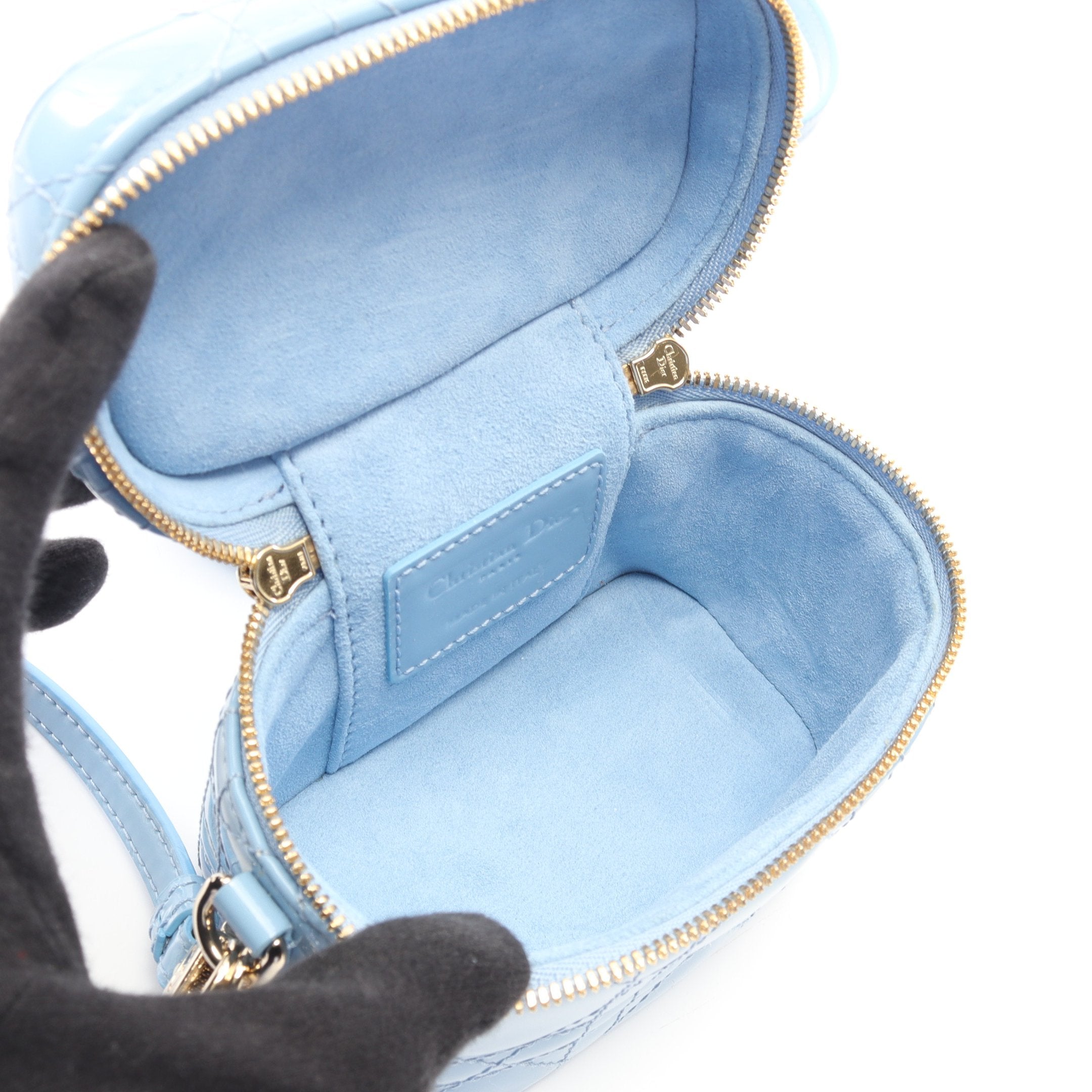 クリスチャンディオール　マイクロカナージュ　2way バニティバッグ　4000 Christian Dior - クリスチャンディオール マイクロカナージュ 2way