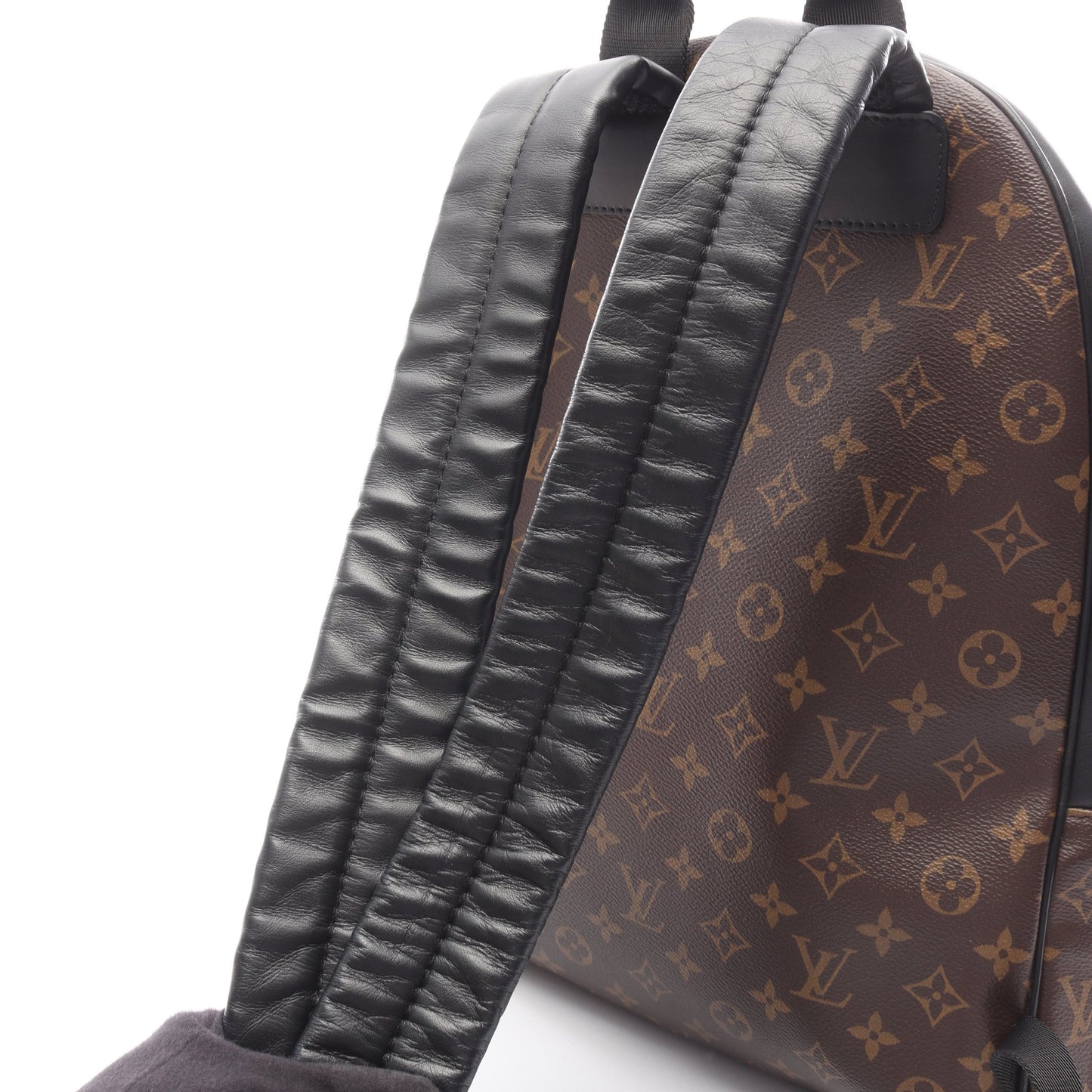 ジョッシュ NV モノグラムマカサー バックパック リュックサック PVC レザー ブラウン ブラック ルイヴィトン バッグ LOUIS VUITTON