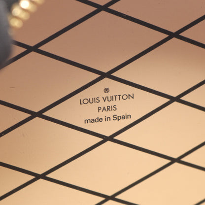 ミニ ボワット シャポー モノグラムリバース 2WAY ハンドバッグ PVC レザー ブラウン ブラック ルイヴィトン バッグ LOUIS VUITTON
